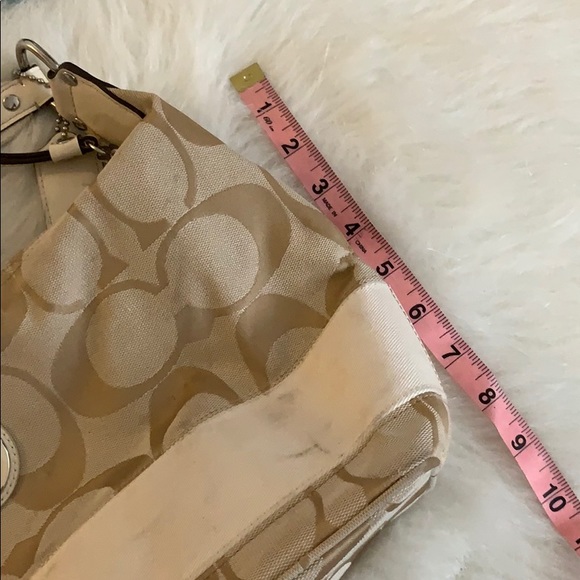 Coach | signature stripe monogram hobo bag - Picture 15 of 16